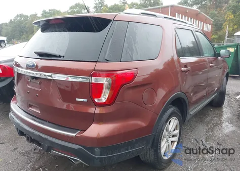 2018 Ford Explorer Xlt z USA, uszkodzony, nr VIN 1FM5K8DH9JGA22839